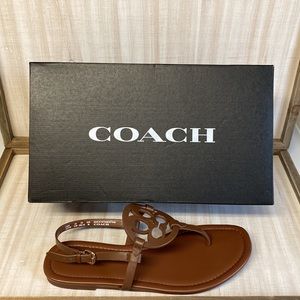 Coach Jaci Leather Sandals